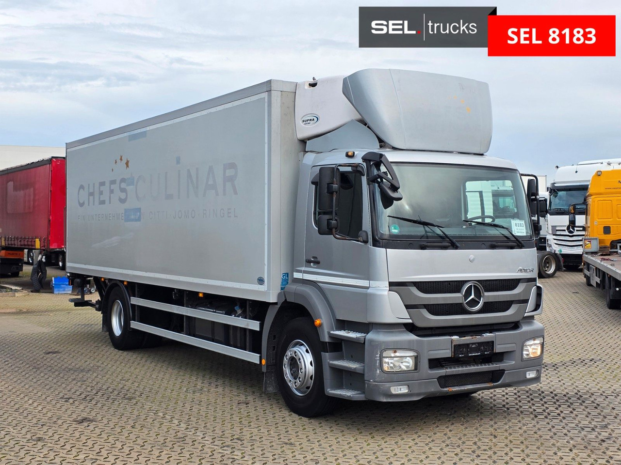 Mercedes-Benz Axor 1826 / Ladebordwand / Carrier Supra 1250 Mt - مبردة شاحنة: صور 3 Mercedes-Benz Axor 1826 / Ladebordwand / Carrier Supra 1250 Mt - مبردة شاحنة: صور 3