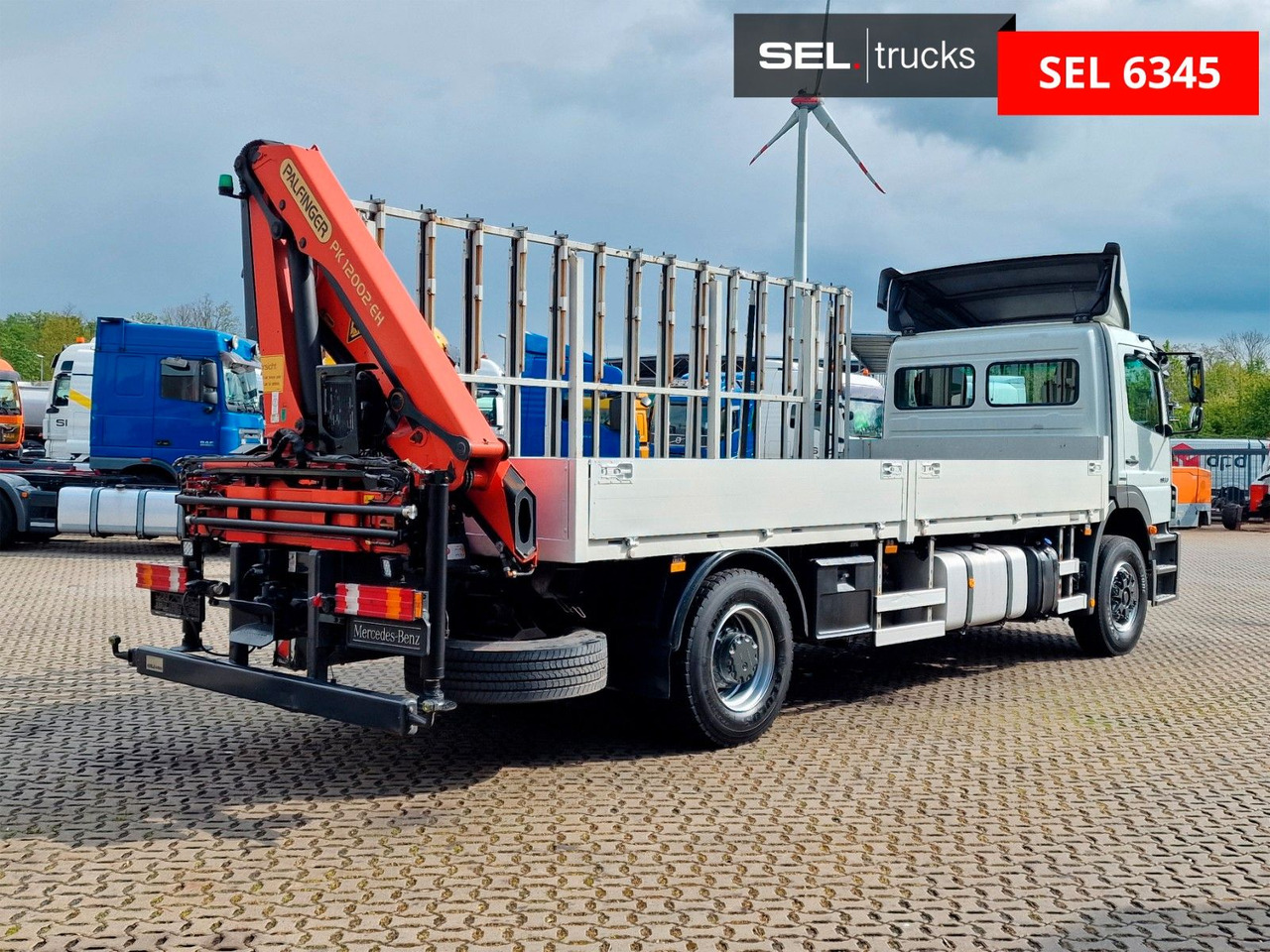 Mercedes-Benz Axor 1833L / Palfinger PK 12002-EH / GLAS - شاحنة كرين: صور 5 Mercedes-Benz Axor 1833L / Palfinger PK 12002-EH / GLAS - شاحنة كرين: صور 5