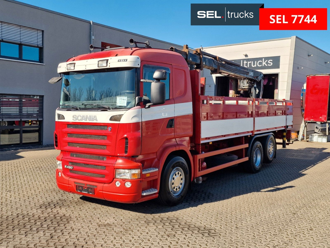 Scania R 340 LB6X2*4MNA /Retarder /HIAB 166K /Lenkachse - شاحنة كرين: صور 1 Scania R 340 LB6X2*4MNA /Retarder /HIAB 166K /Lenkachse - شاحنة كرين: صور 1