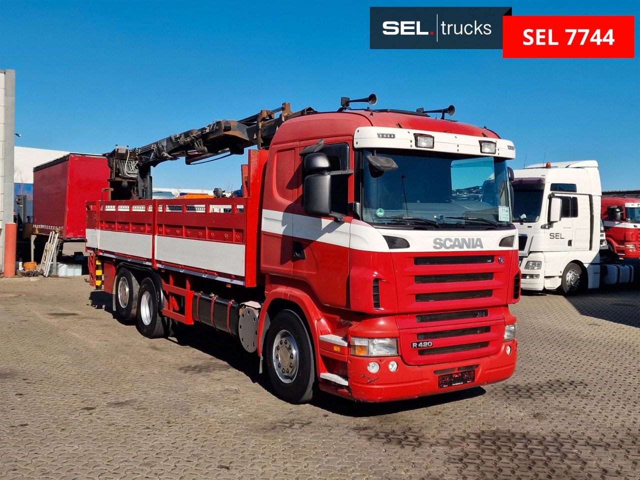 Scania R 340 LB6X2*4MNA /Retarder /HIAB 166K /Lenkachse - شاحنة كرين: صور 3 Scania R 340 LB6X2*4MNA /Retarder /HIAB 166K /Lenkachse - شاحنة كرين: صور 3