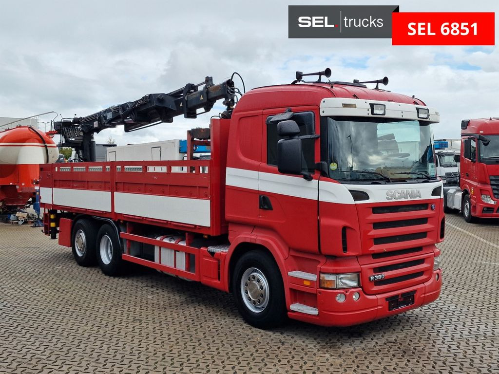 Scania R 380 LB6X2*4MNA / Retarder / HIAB / Lenkachse Scania R 380 LB6X2*4MNA / Retarder / HIAB / Lenkachse - شاحنة كرين, شاحنات مسطحة: صور 3 Scania R 380 LB6X2*4MNA / Retarder / HIAB / Lenkachse Scania R 380 LB6X2*4MNA / Retarder / HIAB / Lenkachse - شاحنة كرين, شاحنات مسطحة: صور 3