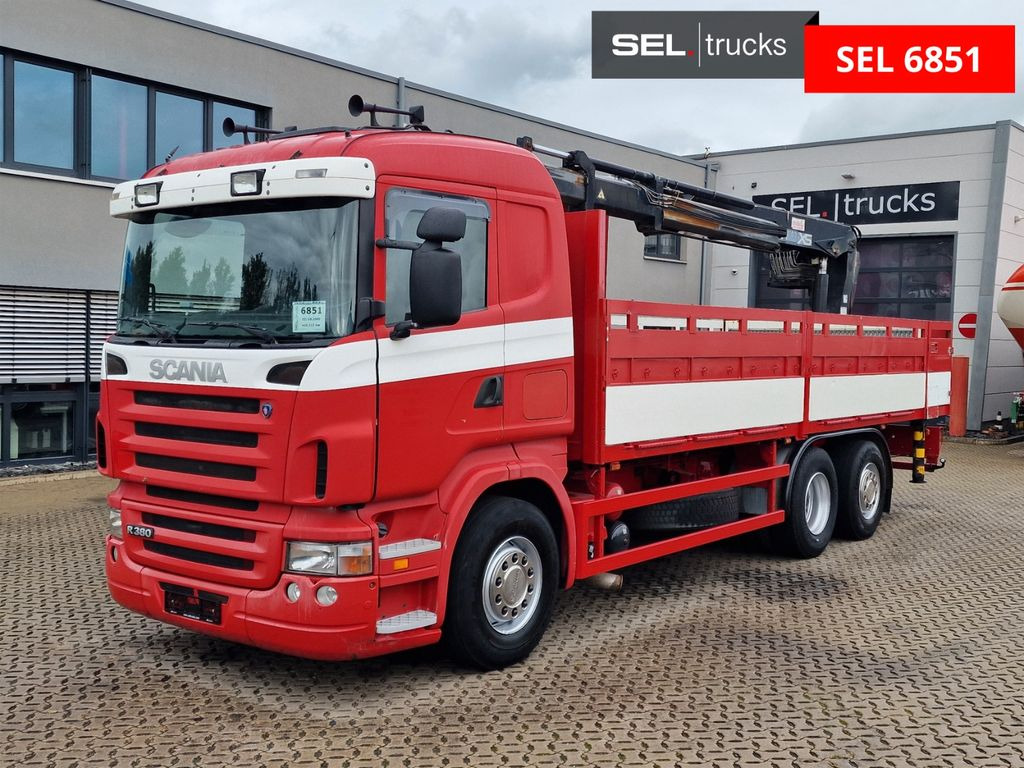 Scania R 380 LB6X2*4MNA / Retarder / HIAB / Lenkachse Scania R 380 LB6X2*4MNA / Retarder / HIAB / Lenkachse - شاحنة كرين, شاحنات مسطحة: صور 1 Scania R 380 LB6X2*4MNA / Retarder / HIAB / Lenkachse Scania R 380 LB6X2*4MNA / Retarder / HIAB / Lenkachse - شاحنة كرين, شاحنات مسطحة: صور 1