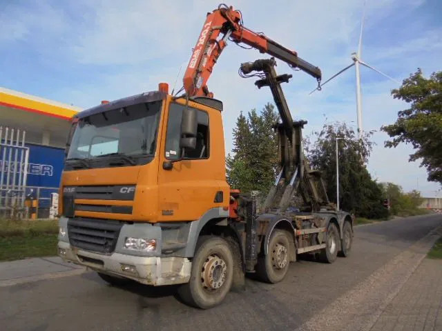DAF 85.360 8X4 - شاحنة - نظام الكابلات, شاحنة كرين: صور 1 DAF 85.360 8X4 - شاحنة - نظام الكابلات, شاحنة كرين: صور 1