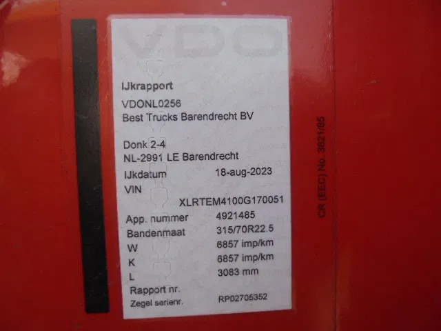 شاحنة جرار DAF CF 440 FT: صور 11 شاحنة جرار DAF CF 440 FT: صور 11