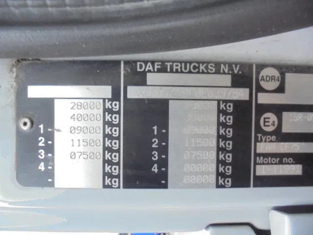 شاحنة القمامة DAF CF 75 250 NL TRUCK: صور 18 شاحنة القمامة DAF CF 75 250 NL TRUCK: صور 18