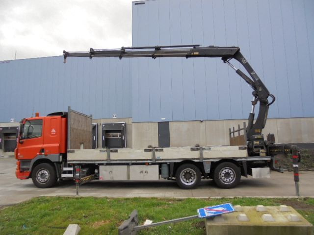DAF CF 85.360 6X2 GESTUURDE AS - شاحنات مسطحة, شاحنة كرين: صور 5 DAF CF 85.360 6X2 GESTUURDE AS - شاحنات مسطحة, شاحنة كرين: صور 5