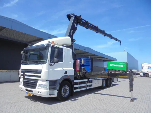 DAF CF 85 360 6X2 HIAB 477/5 NL TRUCK - شاحنات مسطحة, شاحنة كرين: صور 1 DAF CF 85 360 6X2 HIAB 477/5 NL TRUCK - شاحنات مسطحة, شاحنة كرين: صور 1