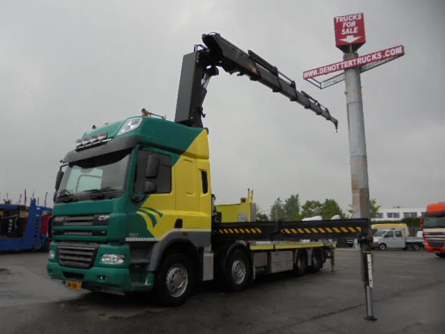 DAF FAD 85-460 8X4 - شاحنات مسطحة, شاحنة كرين: صور 1 DAF FAD 85-460 8X4 - شاحنات مسطحة, شاحنة كرين: صور 1