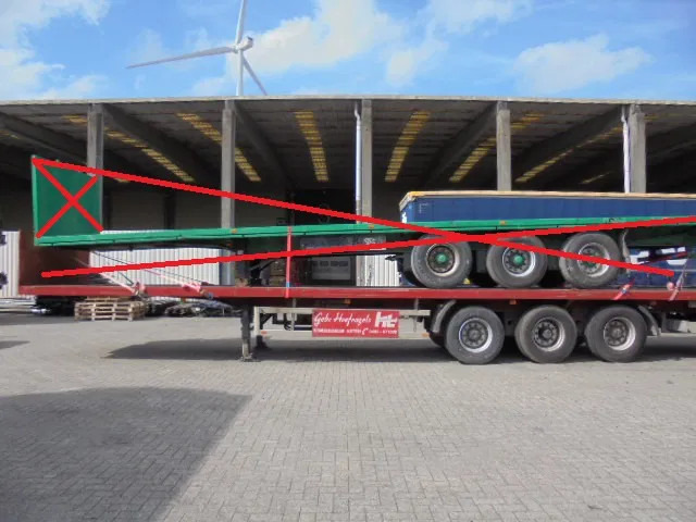 Fruehauf ONCR 39-327 A - نصف مقطورة مسطحة: صور 3 Fruehauf ONCR 39-327 A - نصف مقطورة مسطحة: صور 3