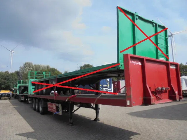 Fruehauf ONCR 39-327 A - نصف مقطورة مسطحة: صور 2 Fruehauf ONCR 39-327 A - نصف مقطورة مسطحة: صور 2