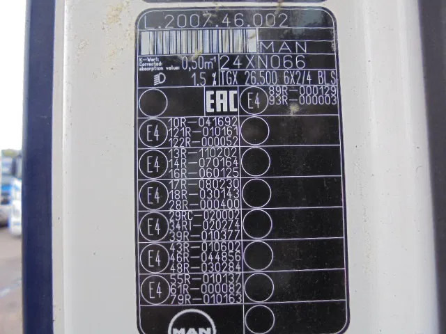 MAN TGX 26.500 XXL 6X2 NIEUW TYPE TACHOGRAAF إيجار MAN TGX 26.500 XXL 6X2 NIEUW TYPE TACHOGRAAF: صور 20 MAN TGX 26.500 XXL 6X2 NIEUW TYPE TACHOGRAAF إيجار MAN TGX 26.500 XXL 6X2 NIEUW TYPE TACHOGRAAF: صور 20