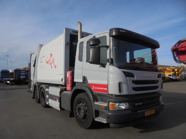 Scania P310 6x2 RETARDER NL TRUCK - شاحنة القمامة: صور 3 Scania P310 6x2 RETARDER NL TRUCK - شاحنة القمامة: صور 3