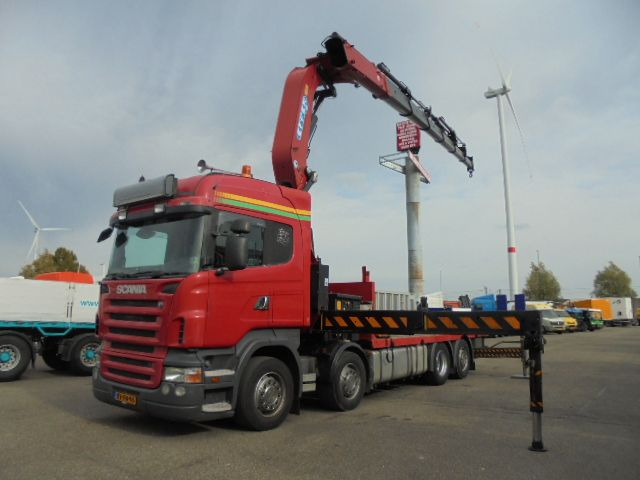 Scania R480 8X2 - شاحنة كرين: صور 1 Scania R480 8X2 - شاحنة كرين: صور 1