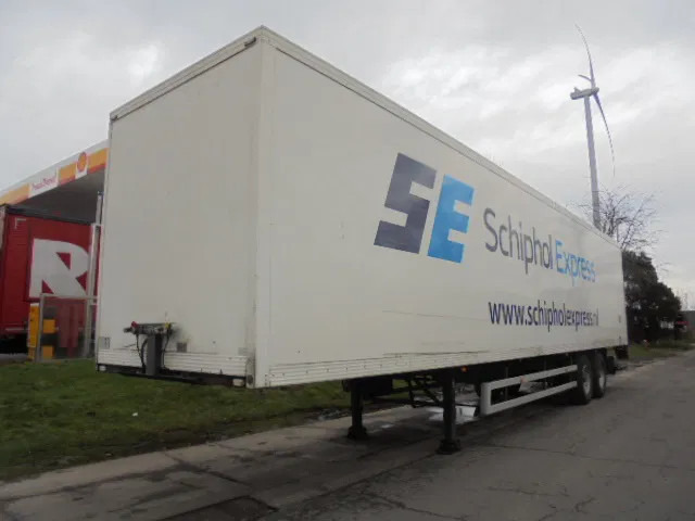 Smit ST0 1230 - بصندوق مغلق نصف مقطورة: صور 1 Smit ST0 1230 - بصندوق مغلق نصف مقطورة: صور 1