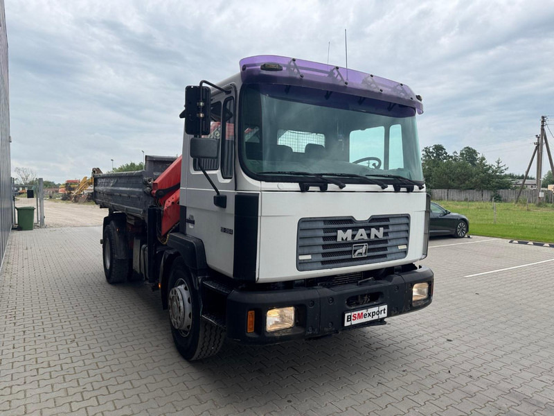 MAN 18.284 + Palfinger PK 9501 - قلابات, شاحنة كرين: صور 4 MAN 18.284 + Palfinger PK 9501 - قلابات, شاحنة كرين: صور 4
