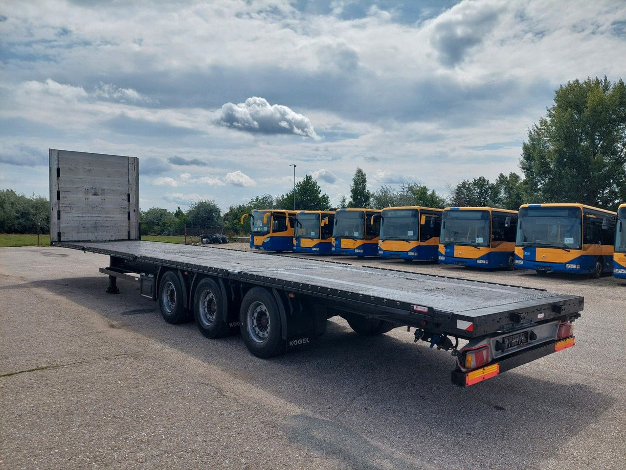 Kögel S24 Mega - نصف مقطورة مسطحة: صور 3 Kögel S24 Mega - نصف مقطورة مسطحة: صور 3