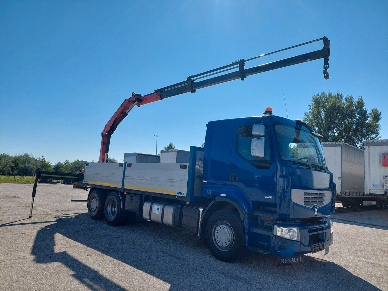 Renault Premium DXI R450.26 HR Palfinger PK 15.500 - شاحنات مسطحة, شاحنة كرين: صور 2 Renault Premium DXI R450.26 HR Palfinger PK 15.500 - شاحنات مسطحة, شاحنة كرين: صور 2