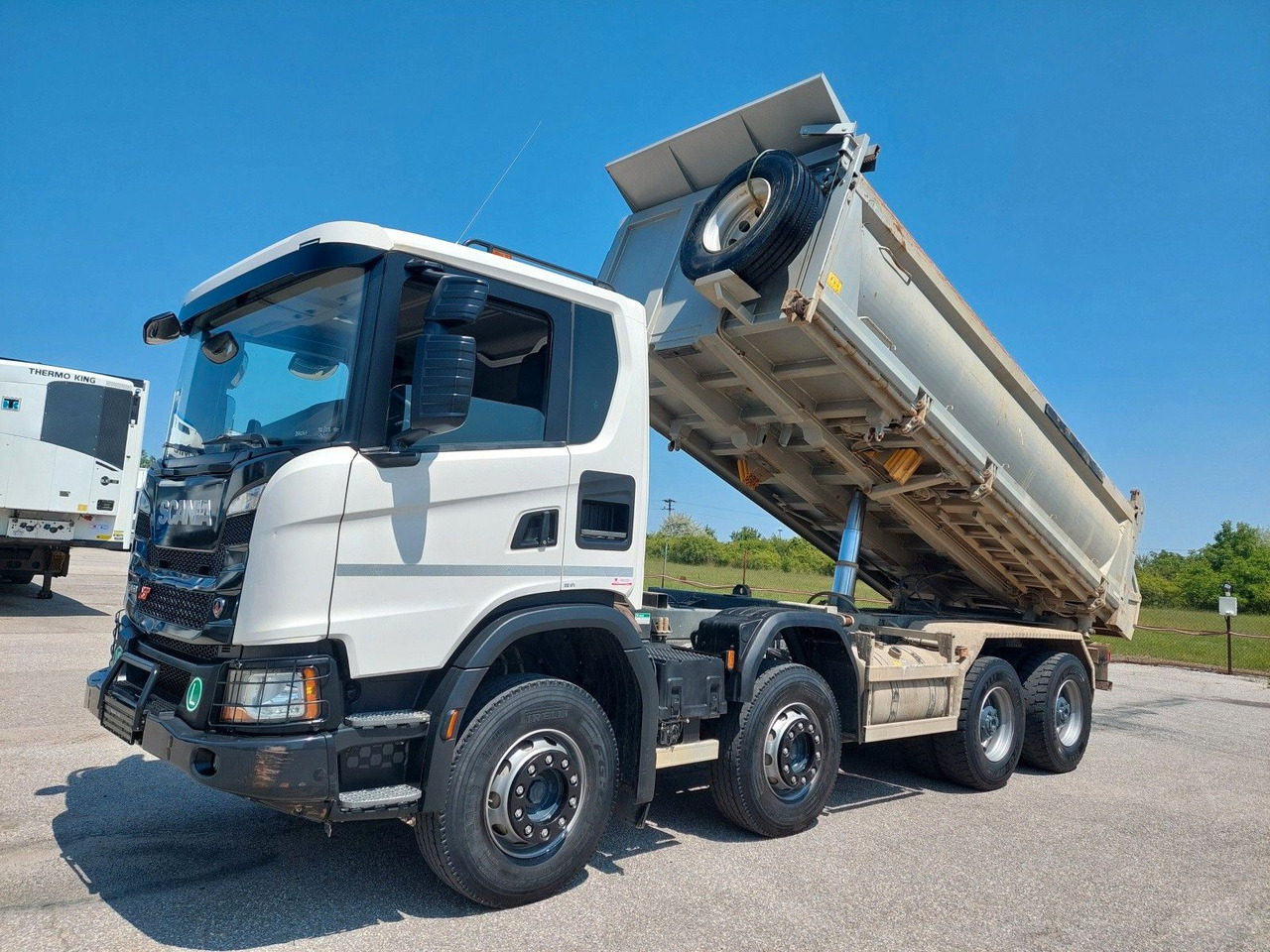 Scania G 450 B8X4HZ 8x4 Bordmatik - قلابات: صور 1 Scania G 450 B8X4HZ 8x4 Bordmatik - قلابات: صور 1