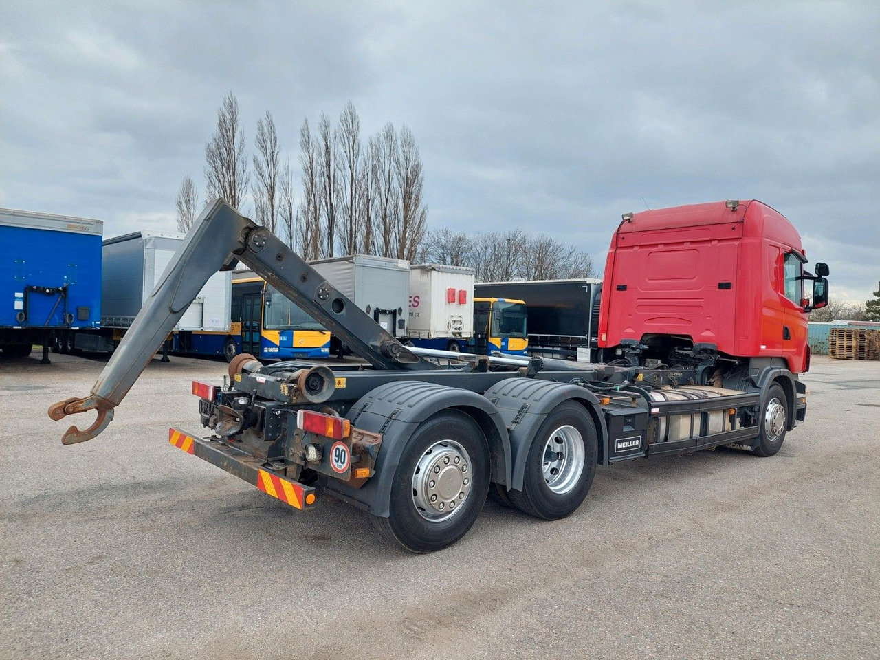 Scania R 400 LB 6x2/4 Meiller RK 20.65 - شاحنة ذات الخطاف: صور 5 Scania R 400 LB 6x2/4 Meiller RK 20.65 - شاحنة ذات الخطاف: صور 5