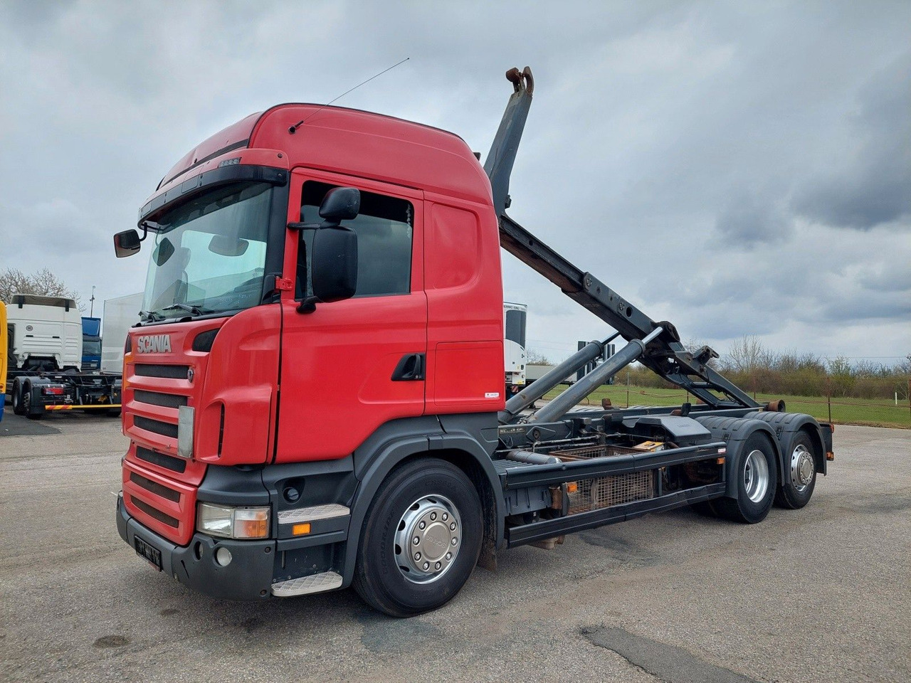 Scania R 400 LB 6x2/4 Meiller RK 20.65 - شاحنة ذات الخطاف: صور 1 Scania R 400 LB 6x2/4 Meiller RK 20.65 - شاحنة ذات الخطاف: صور 1