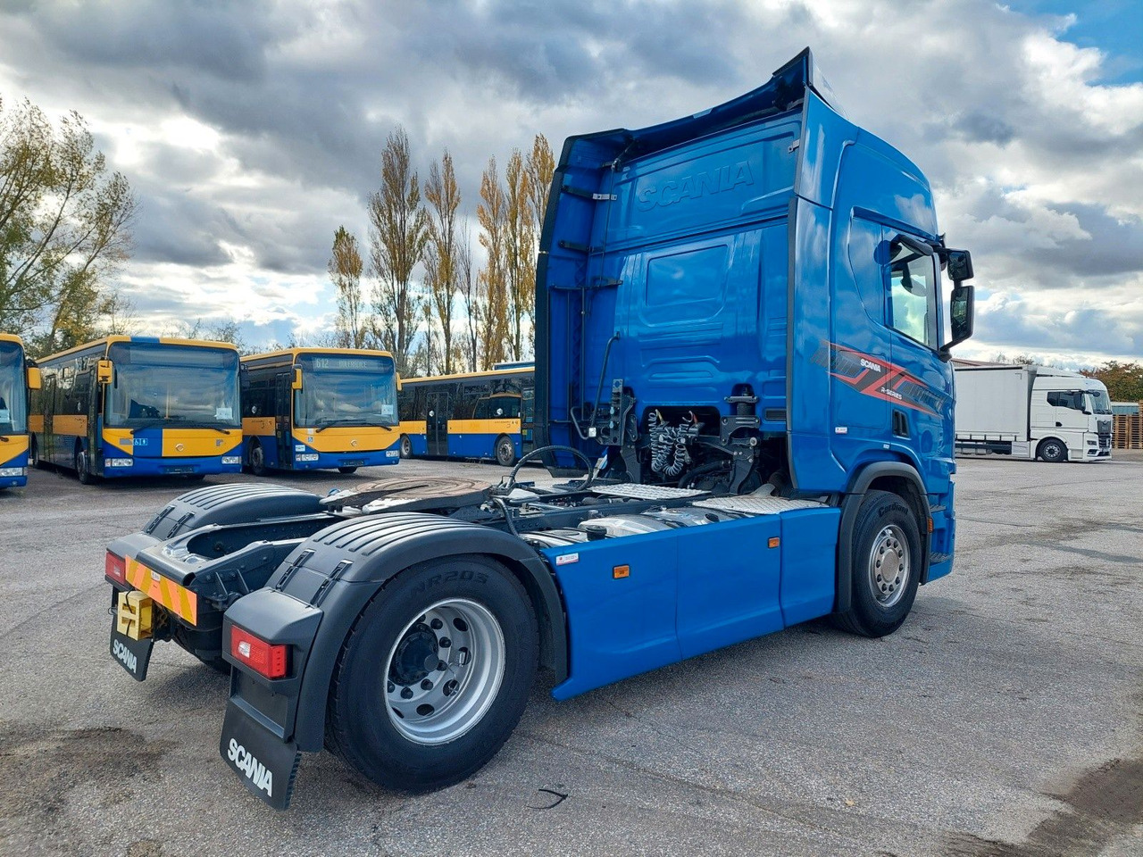 Scania R450 A4X2NB Luft/Luft Hydraulik - شاحنة جرار: صور 4 Scania R450 A4X2NB Luft/Luft Hydraulik - شاحنة جرار: صور 4