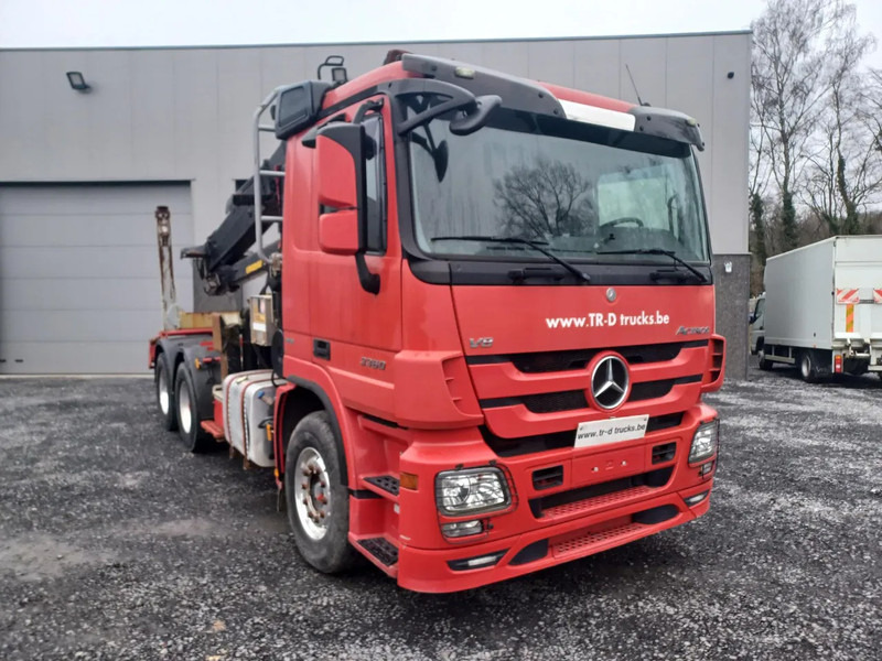 Mercedes-Benz Actros 3360 V8 avec GRUE HIAB 251S80 - 6X4 - V8 - شاحنة قطع الأشجار, شاحنة كرين: صور 1 Mercedes-Benz Actros 3360 V8 avec GRUE HIAB 251S80 - 6X4 - V8 - شاحنة قطع الأشجار, شاحنة كرين: صور 1