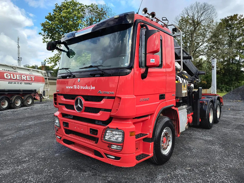 Mercedes-Benz Actros 3360 V8 avec GRUE HIAB 251S80 - 6X4 - V8 - شاحنة قطع الأشجار, شاحنة كرين: صور 3 Mercedes-Benz Actros 3360 V8 avec GRUE HIAB 251S80 - 6X4 - V8 - شاحنة قطع الأشجار, شاحنة كرين: صور 3