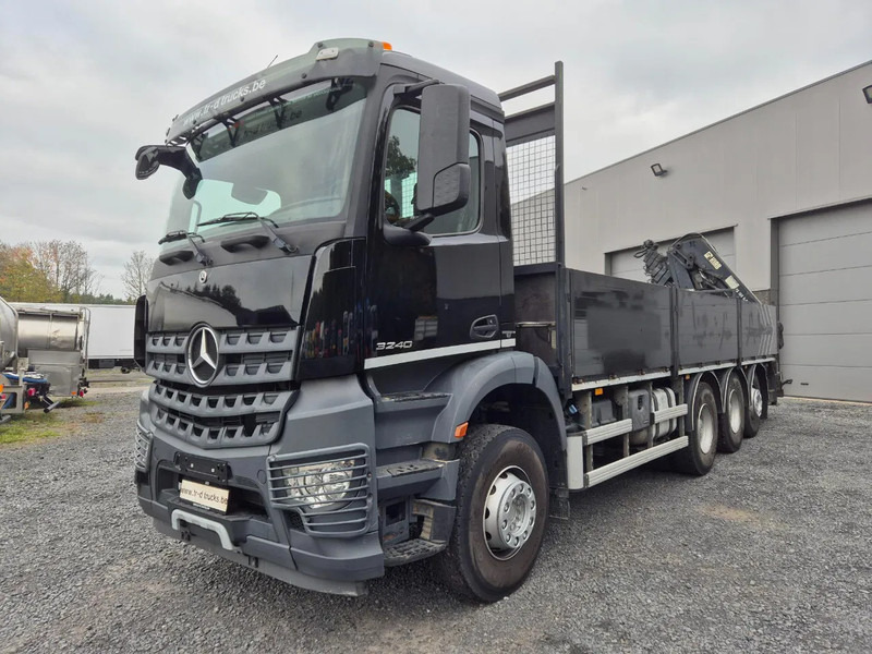 Mercedes-Benz Arocs 3240 8X4 - HIAB 166E-5 HIPRO WITH REMOTE CONTROL - ROTATOR - شاحنات مسطحة, شاحنة كرين: صور 1 Mercedes-Benz Arocs 3240 8X4 - HIAB 166E-5 HIPRO WITH REMOTE CONTROL - ROTATOR - شاحنات مسطحة, شاحنة كرين: صور 1