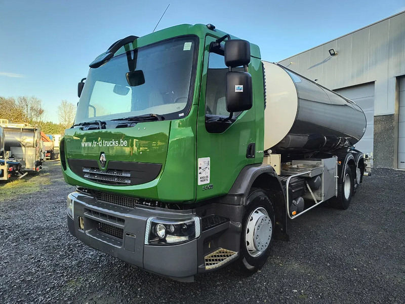 Renault Premium 370 15000L INSULATED INOX TANK - ENGINE REPLACED AND NEW TURBO - شاحنة صهريج: صور 1 Renault Premium 370 15000L INSULATED INOX TANK - ENGINE REPLACED AND NEW TURBO - شاحنة صهريج: صور 1