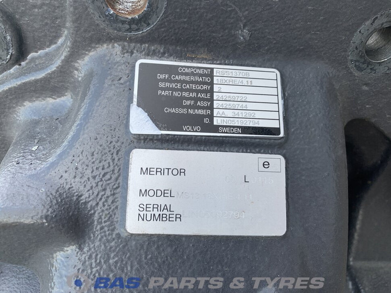 Volvo Differentieel Volvo RSS1370B 24260243 - التفاضلية والعتاد - شاحنة: صور 5 Volvo Differentieel Volvo RSS1370B 24260243 - التفاضلية والعتاد - شاحنة: صور 5