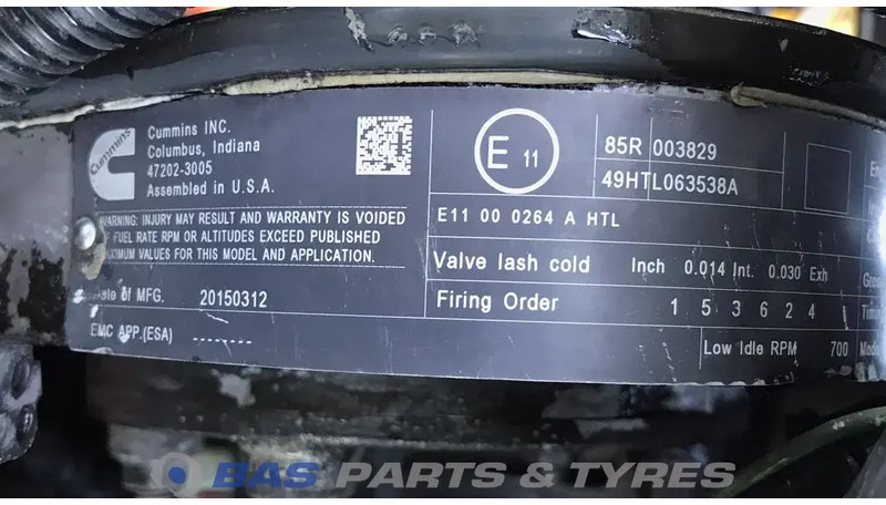 Volvo FE Euro 6 Motor Volvo G9K 320 22360861 - المحرك - شاحنة: صور 5 Volvo FE Euro 6 Motor Volvo G9K 320 22360861 - المحرك - شاحنة: صور 5