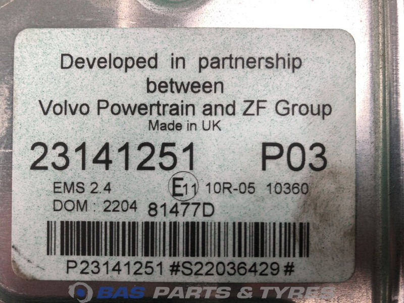 Volvo Motormanagement ECU Volvo 21900541 - كتلة التحكم - شاحنة: صور 3 Volvo Motormanagement ECU Volvo 21900541 - كتلة التحكم - شاحنة: صور 3