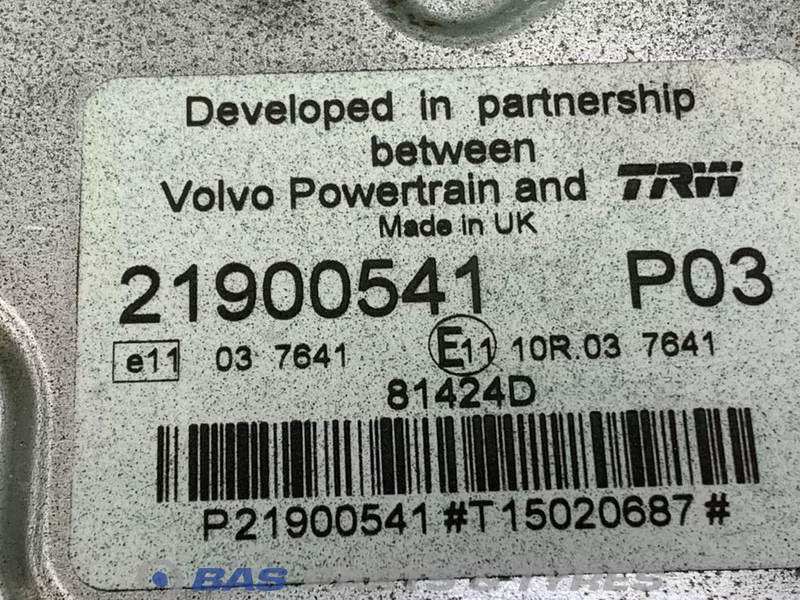 Volvo Motormanagement ECU Volvo 21900541 - كتلة التحكم - شاحنة: صور 3 Volvo Motormanagement ECU Volvo 21900541 - كتلة التحكم - شاحنة: صور 3