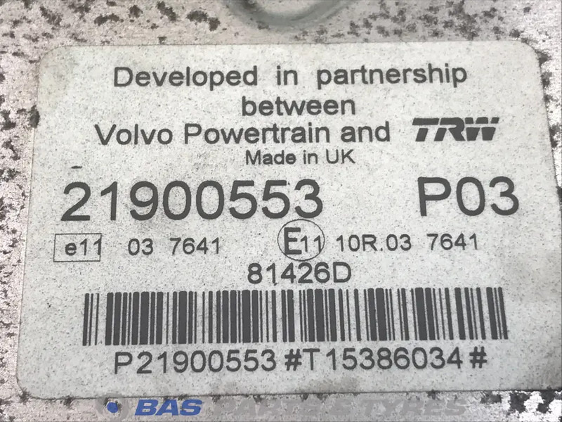 Volvo Motormanagement ECU Volvo 21900553 - كتلة التحكم - شاحنة: صور 3 Volvo Motormanagement ECU Volvo 21900553 - كتلة التحكم - شاحنة: صور 3