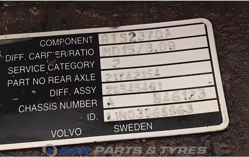 التفاضلية والعتاد - شاحنة Volvo: صور 7