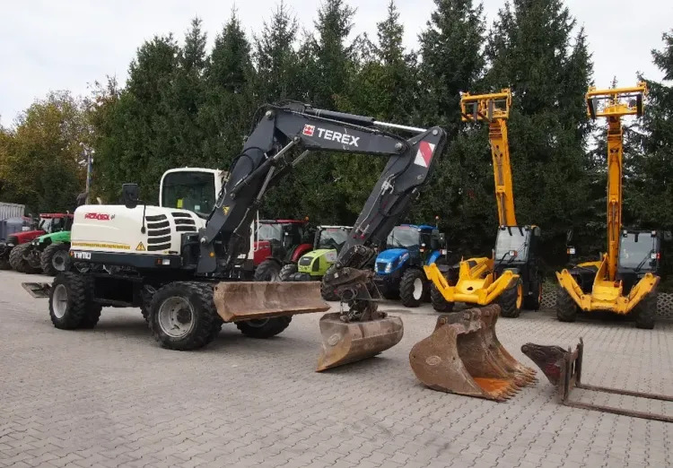 Koparka kołowa Terex TW110 2012 - حفارة على عجلات: صور 5 Koparka kołowa Terex TW110 2012 - حفارة على عجلات: صور 5