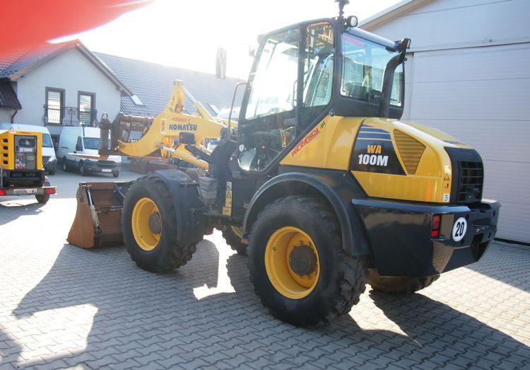 اللودر بعجل Ładowarka Komatsu WA100M 2007 Ładowarka Komatsu: صور 6