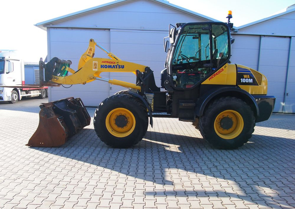 اللودر بعجل Ładowarka Komatsu WA100M 2007 Ładowarka Komatsu: صور 11