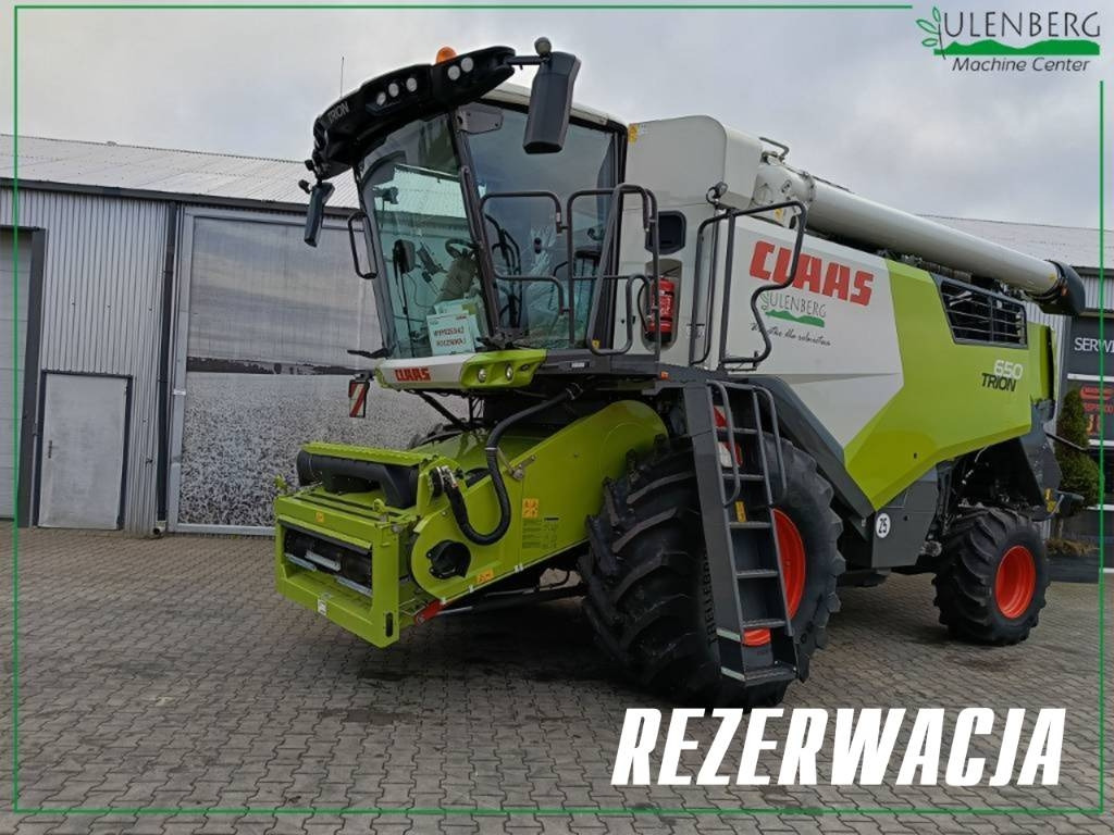 Claas TRION 650 - حصادة شاملة: صور 1 Claas TRION 650 - حصادة شاملة: صور 1