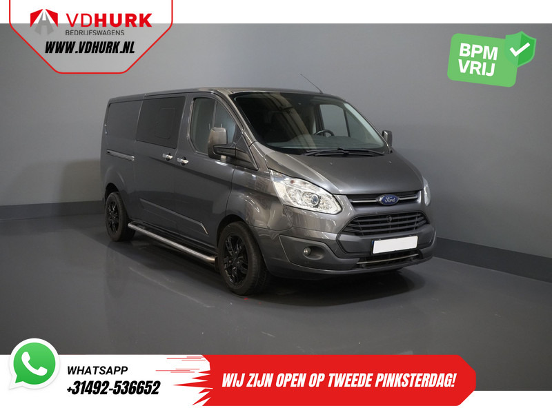 Ford Transit Custom 2.0 TDCI 170 pk E6 Aut. L2 Limited DC Dubbel Cabine BPM VRIJ 2x Schuifdeur/ Stoelverw./ Navi/ Cruise/ Camera/ PDC/ Trekhaak - فان المدمجة, الشاحنات الصغيرة كابينة مزدوجة: صور 1 Ford Transit Custom 2.0 TDCI 170 pk E6 Aut. L2 Limited DC Dubbel Cabine BPM VRIJ 2x Schuifdeur/ Stoelverw./ Navi/ Cruise/ Camera/ PDC/ Trekhaak - فان المدمجة, الشاحنات الصغيرة كابينة مزدوجة: صور 1