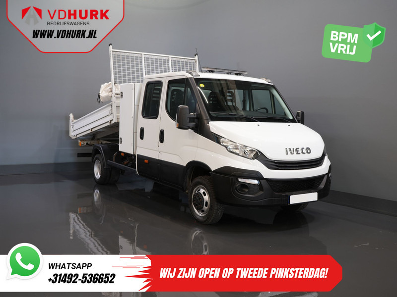 Iveco Daily 35C14D 2.3 140 pk Aut. ZF DC Dubbel Cabine 6 Pers./ Kipper/ Pick Up/ Open Laadbak/ 3.5t Trekverm./ Dubbel Lucht/ Gev.Stoel/ Clim - الشاحنات الصغيرة المسطحة, الشاحنات الصغيرة كابينة مزدوجة: صور 1 Iveco Daily 35C14D 2.3 140 pk Aut. ZF DC Dubbel Cabine 6 Pers./ Kipper/ Pick Up/ Open Laadbak/ 3.5t Trekverm./ Dubbel Lucht/ Gev.Stoel/ Clim - الشاحنات الصغيرة المسطحة, الشاحنات الصغيرة كابينة مزدوجة: صور 1