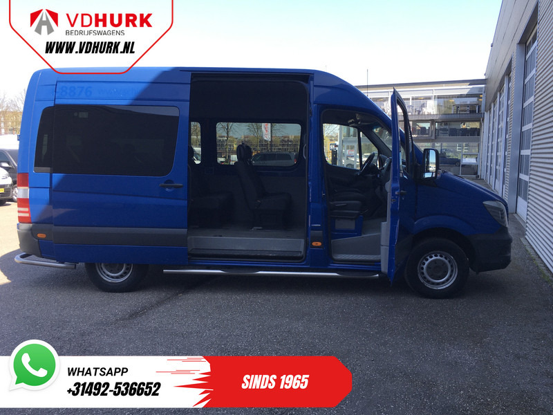 حافلة صغيرة, ميكروباص Mercedes-Benz Sprinter 213 2.2 CDI Aut. L2H2 €11.979 Incl. BTW, BPM Vrij EXPORT ONLY Rijdt Goed/ Combi/ 9 Persoons/ Kombi/ 9P/ Airco: صور 6