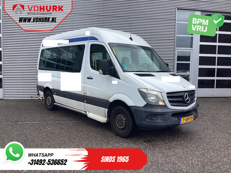 Mercedes-Benz Sprinter 313 2.2 CDI Aut. L2H2 €11.132 Incl. BTW BPM VRIJ! EXPORT ONLY Combi/ 9 Persoons/ Kombi/ 9P/ Airco/ Rolstoellift/ Gev.stoel - حافلة صغيرة, ميكروباص: صور 1 Mercedes-Benz Sprinter 313 2.2 CDI Aut. L2H2 €11.132 Incl. BTW BPM VRIJ! EXPORT ONLY Combi/ 9 Persoons/ Kombi/ 9P/ Airco/ Rolstoellift/ Gev.stoel - حافلة صغيرة, ميكروباص: صور 1
