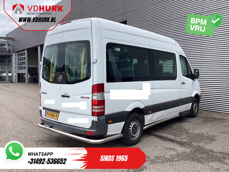 حافلة صغيرة, ميكروباص Mercedes-Benz Sprinter 313 2.2 CDI L2H2 €10.769 Incl. BTW BPM VRIJ! EXPORT ONLY Combi/ 9 Persoons/ Kombi/ 9P/ Airco/ Rolstoellift: صور 8