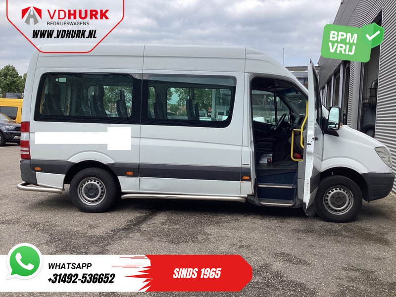 حافلة صغيرة, ميكروباص Mercedes-Benz Sprinter 313 2.2 CDI L2H2 €10.769 Incl. BTW BPM VRIJ! EXPORT ONLY Combi/ 9 Persoons/ Kombi/ 9P/ Airco/ Rolstoellift: صور 6