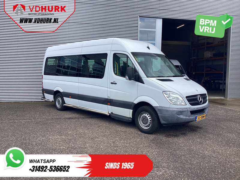 Mercedes-Benz Sprinter 313 2.2 CDI L3H2 €10.572 Incl. BTW BPM VRIJ! EXPORT ONLY Combi/ 9 Persoons/ Kombi/ 9P/ Airco/ Rolstoellift - حافلة صغيرة, ميكروباص: صور 1 Mercedes-Benz Sprinter 313 2.2 CDI L3H2 €10.572 Incl. BTW BPM VRIJ! EXPORT ONLY Combi/ 9 Persoons/ Kombi/ 9P/ Airco/ Rolstoellift - حافلة صغيرة, ميكروباص: صور 1