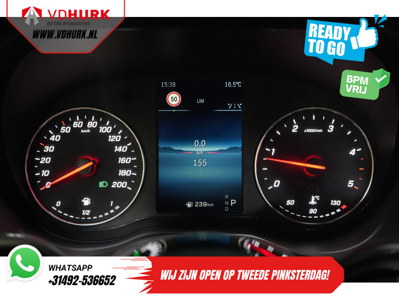 الشاحنات الصغيرة المسطحة Mercedes-Benz Sprinter 317 CDI Aut. L3 RWD BPM VRIJ/ Open Laadbak/ 3.5t Trekverm./ Camera/ MBUX/ Cruise: صور 18