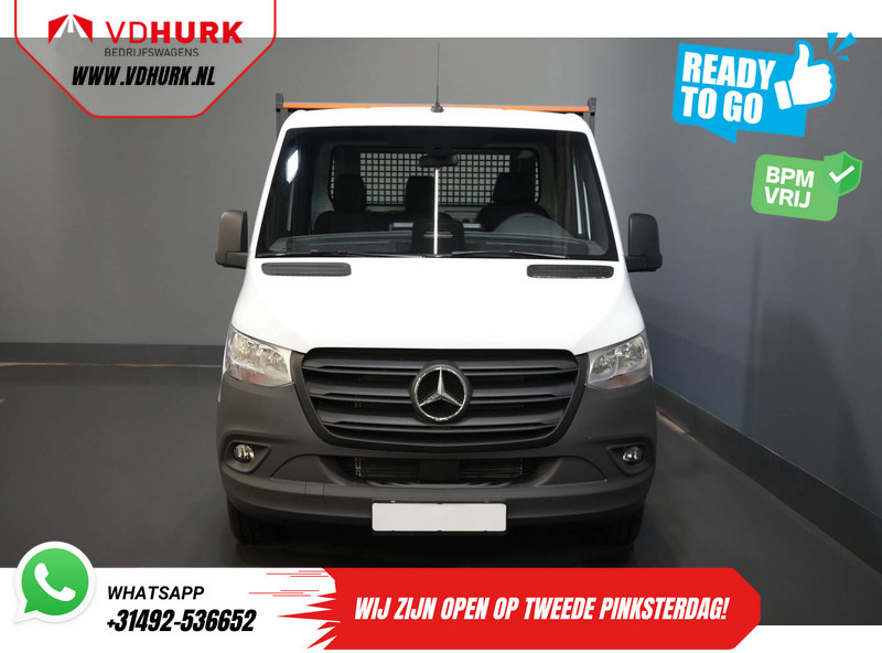 الشاحنات الصغيرة المسطحة Mercedes-Benz Sprinter 317 CDI Aut. L3 RWD BPM VRIJ/ Open Laadbak/ 3.5t Trekverm./ Camera/ MBUX/ Cruise: صور 7