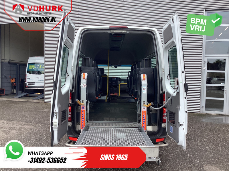 حافلة صغيرة, ميكروباص Mercedes-Benz Sprinter Mercedes-Benz Sprinter 313 2.2 CDI L2H2 €9.922 Incl. BTW BPM VRIJ! EXPORT ONLY Combi/ 9 Persoons/ Kombi/ 9P/ Airco/ Rolstoellift: صور 6