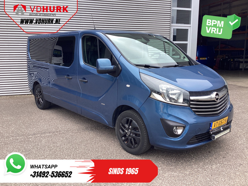 Opel Vivaro 1.6 CDTI 140 pk L2 DC Dubbel Cabine EXPORT ONLY 2x Schuifdeur/ Leder/ Climate/ Carplay/ Camera/ Cruise/ PDC/ Trekhaak/ LMV - فان المدمجة, الشاحنات الصغيرة كابينة مزدوجة: صور 1 Opel Vivaro 1.6 CDTI 140 pk L2 DC Dubbel Cabine EXPORT ONLY 2x Schuifdeur/ Leder/ Climate/ Carplay/ Camera/ Cruise/ PDC/ Trekhaak/ LMV - فان المدمجة, الشاحنات الصغيرة كابينة مزدوجة: صور 1